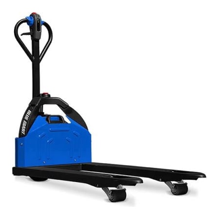 Blue Giant Equipment Corp. Blue Giant Lithium Ion Powered Pallet Jack W/ Easy Exchange Battery - 2500 Lb. Cap. EPJ-25